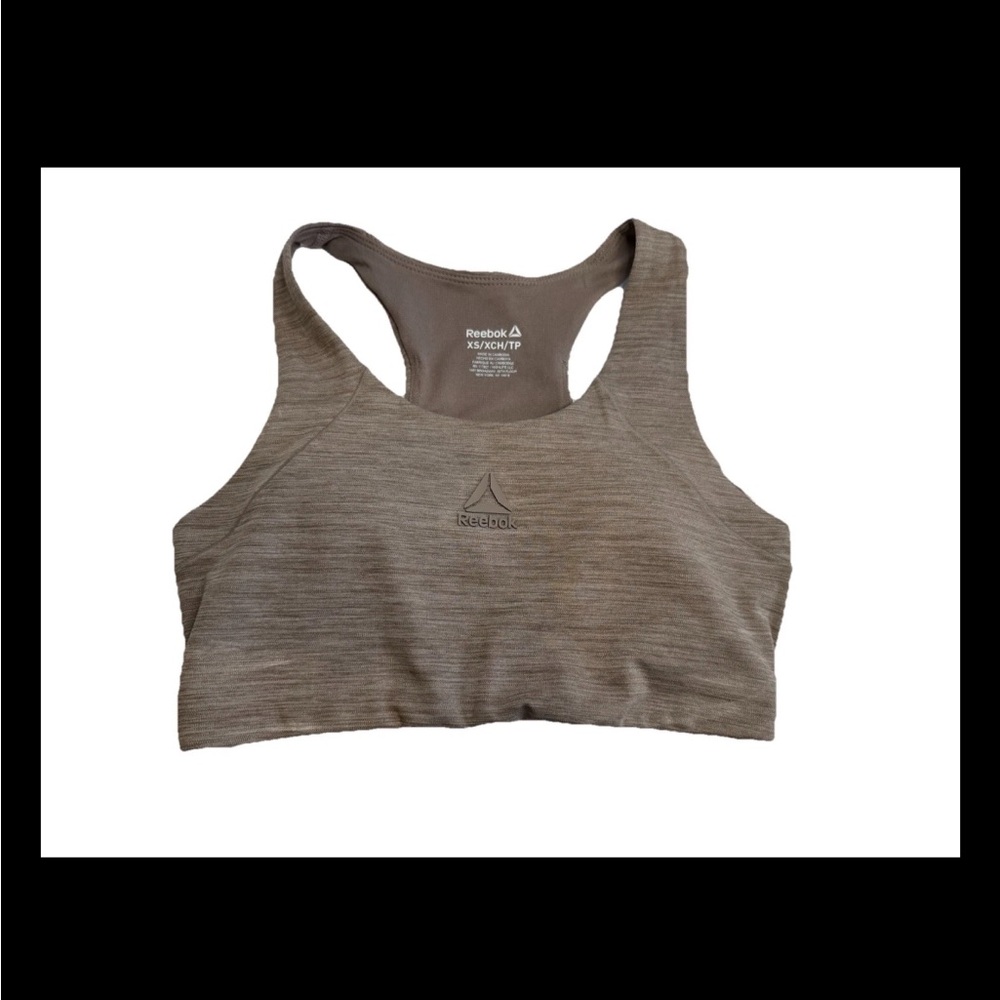 NWT Reebok Women's Brown/tan Sports Bra